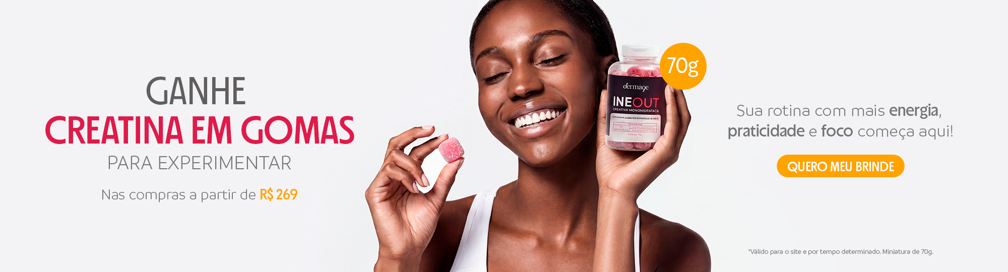 Mini creatina acima de R$269